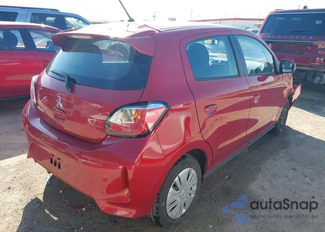 2024 Mitsubishi Mirage Es/Le from USA, damaged, VIN ML32AUHJ5RH013225